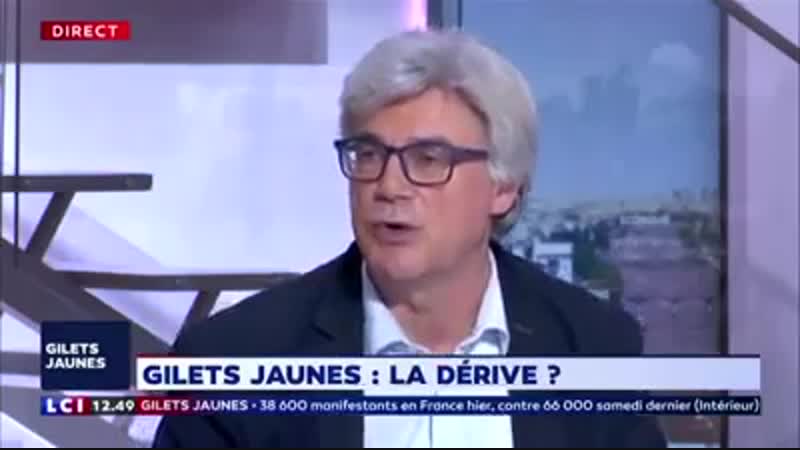 Invité ce midi sur LCI pour revenir sur la mobilisation