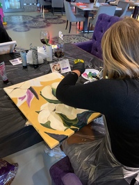 Арт-вечеринки «ЧЕРНИКА» в Снежинске и Екатеринбурге