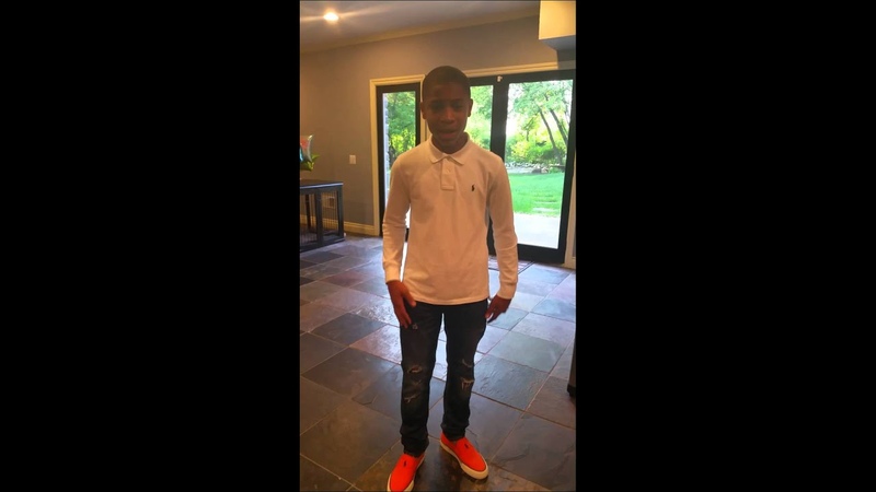 Caleb Carroll 13 yrs old sings Cover of Walking Shoes by Mali Music Instagram: