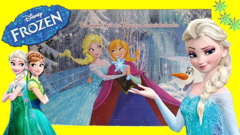 Disney Frozen Christmas Advent Calendar Toy Surprise 언 박싱 리뷰 3