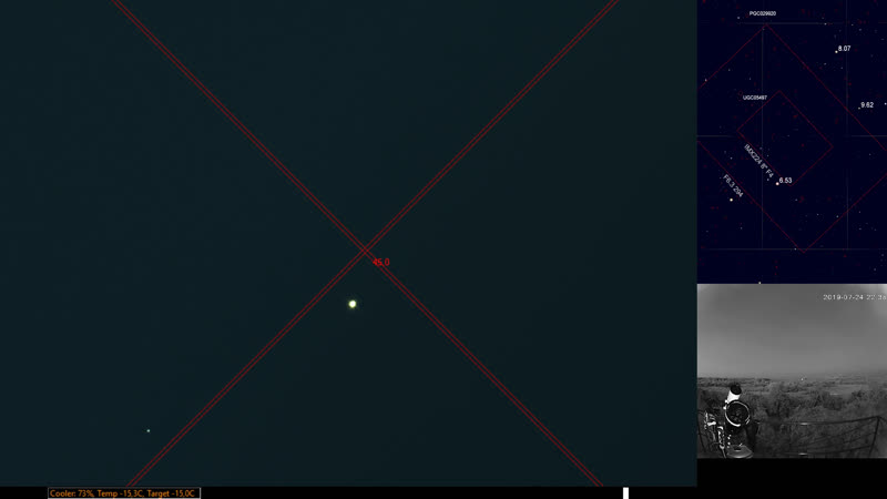 Jupiter, Saturn and some other sky tour.