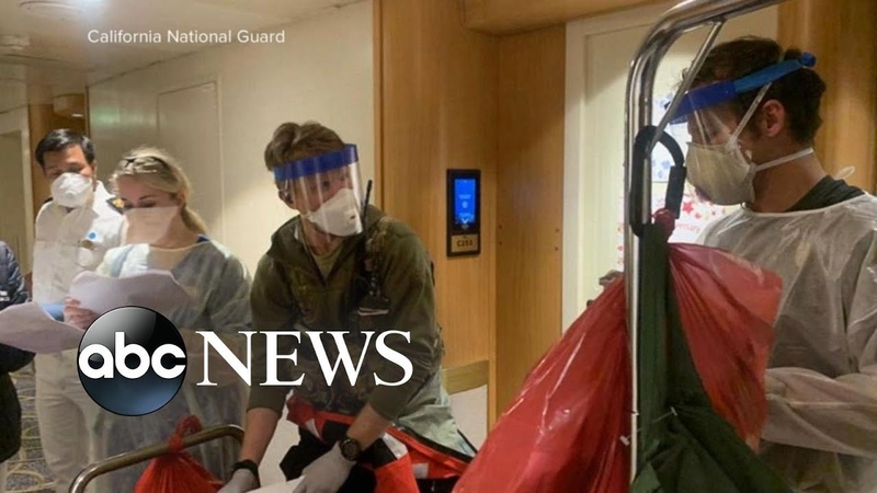 21 on board stranded cruise ship test positive for