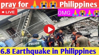 6.0 Earthquake Today in Philippines / Very strong mag  Monkayo, Davao de Oro, Philippines,