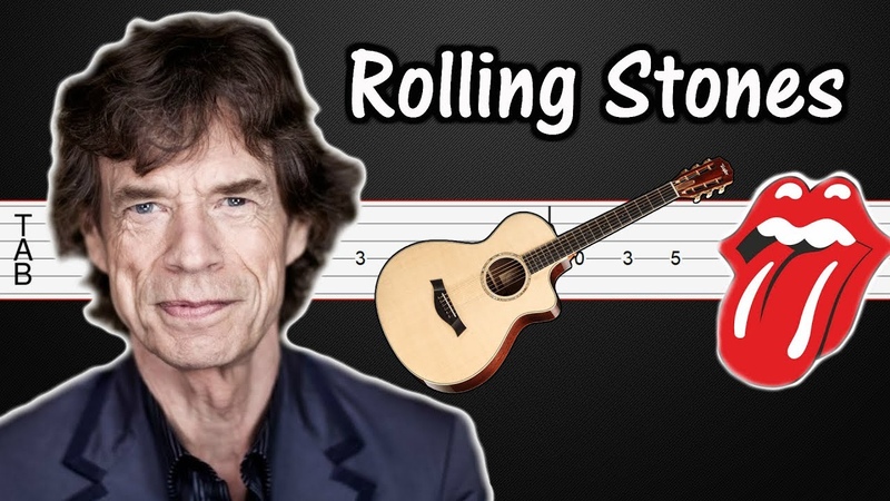 Paint it black The Rolling Stones Guitar Tabs, Guitar Tutorial, Guitar