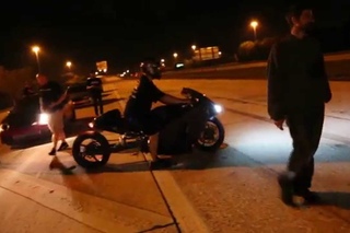 $$$ STREET RACE 8 second DSM (auto) vs. TURBO BUSA (300+whp)