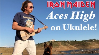 IRON MAIDEN - Aces High (Acoustic) - UKULELE cover by Thomas Zwijsen - Nylon Maiden