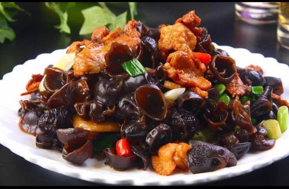 Гриб черный по-корейски 1кг МТ Доставка