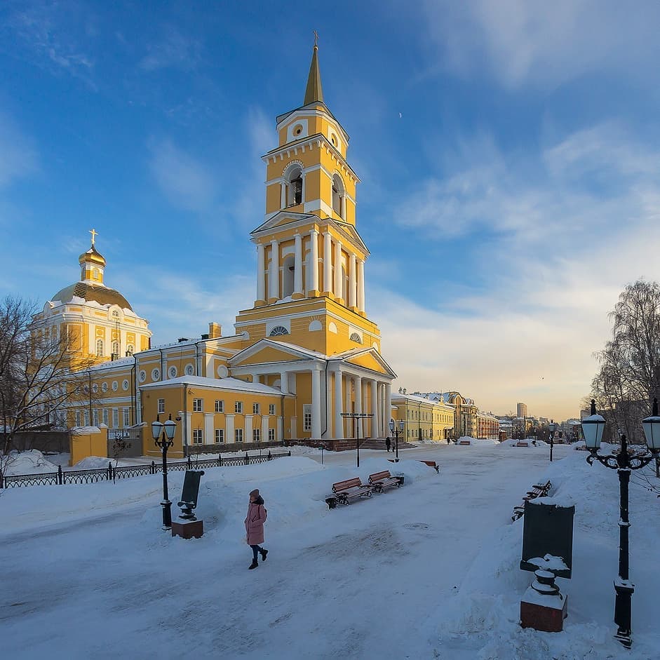 Соборная площадь Пермь Пермский край