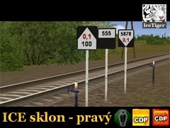 ICE sklon klesani 0.7 Pravy
