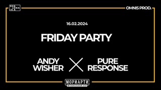 Moriarty Bar Friday Party Andy Wisher X Pure Response