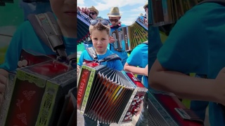 Nunca tinha visto tantas concertinas juntas, lindo espetculo.