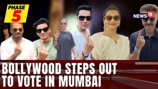 Lok Sabha Elections News | Bollywood Celebrities Flock In To Cast Their Votes | News18 | N18V