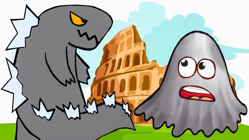 Игра Tasty Planet Forever ЛИЗУН ГЛАЗАСТИК съел Древний Рим и Японию.