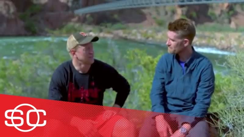 Nebraskas Scott Frost climbs Grand Canyon with Marty Smith, Sports Center,