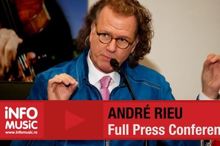 Andr Rieu Press Conference - Bucharest 9/12/2014