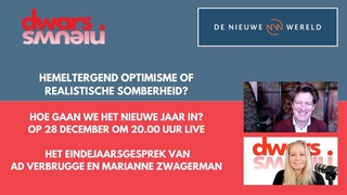 Gezagscrisis in het Kluitjesvolk Eindejaarsgesprek Ad Verbrugge en Marianne Zwagerman