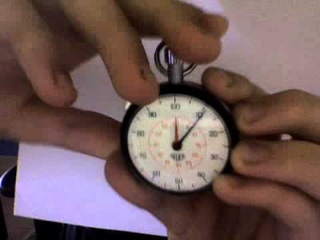 Heuer Stopwatch (With fault)