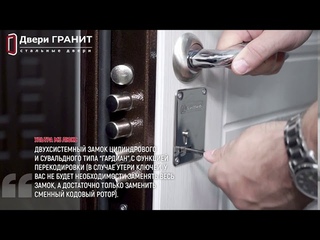 Входная дверь «Гранит Ультра М3 Люкс»
