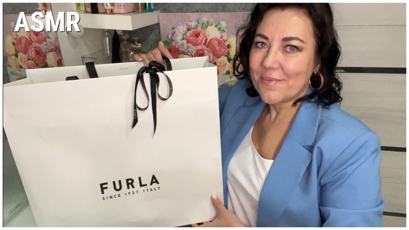 ASMR ПОКУПКИ С МОРЯ 5ч FURLA АКСЕССУАРЫ FURLA, ASMR SHOW AND TELL SHOPPING IN
