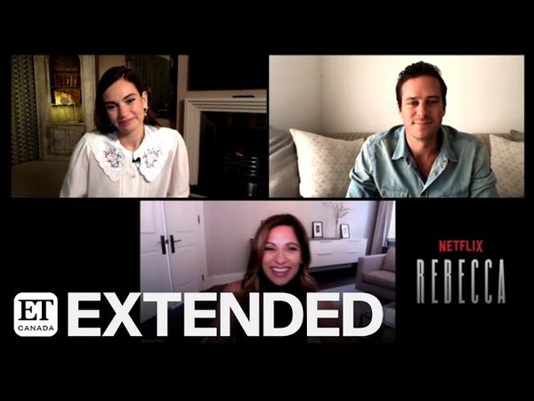 Armie Hammer And Lily James Talk New Movie Rebecca,