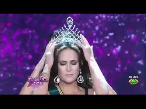 Crowning Moment Miss Brazil