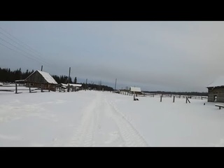 Опустевшее село Сыстан, Сунтарский Улус. Заброшенные посёлки Якутии, 4К