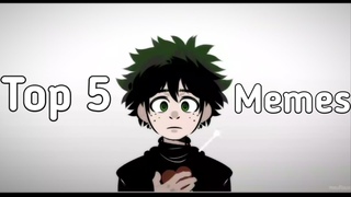 ♠Top 5 meme BNHA/Топ 5 меме Моя Геройская Академия