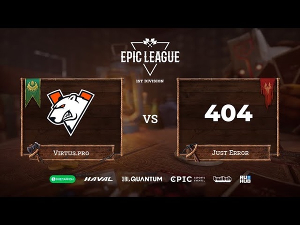 vs Just Error, EPIC League Season 2, bo3, game 1 Lost Crystal