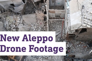 .Разрушенный Алеппо. Съемка с беспилотника. New drone footage from east Aleppo shows scale of destruction