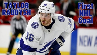 Taylor Raddysh #16 (Tampa Bay Lightning) first NHL goal 04/12/2021
